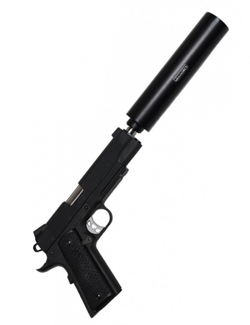 ASP .45 Pistol Silencer Bowers Group
